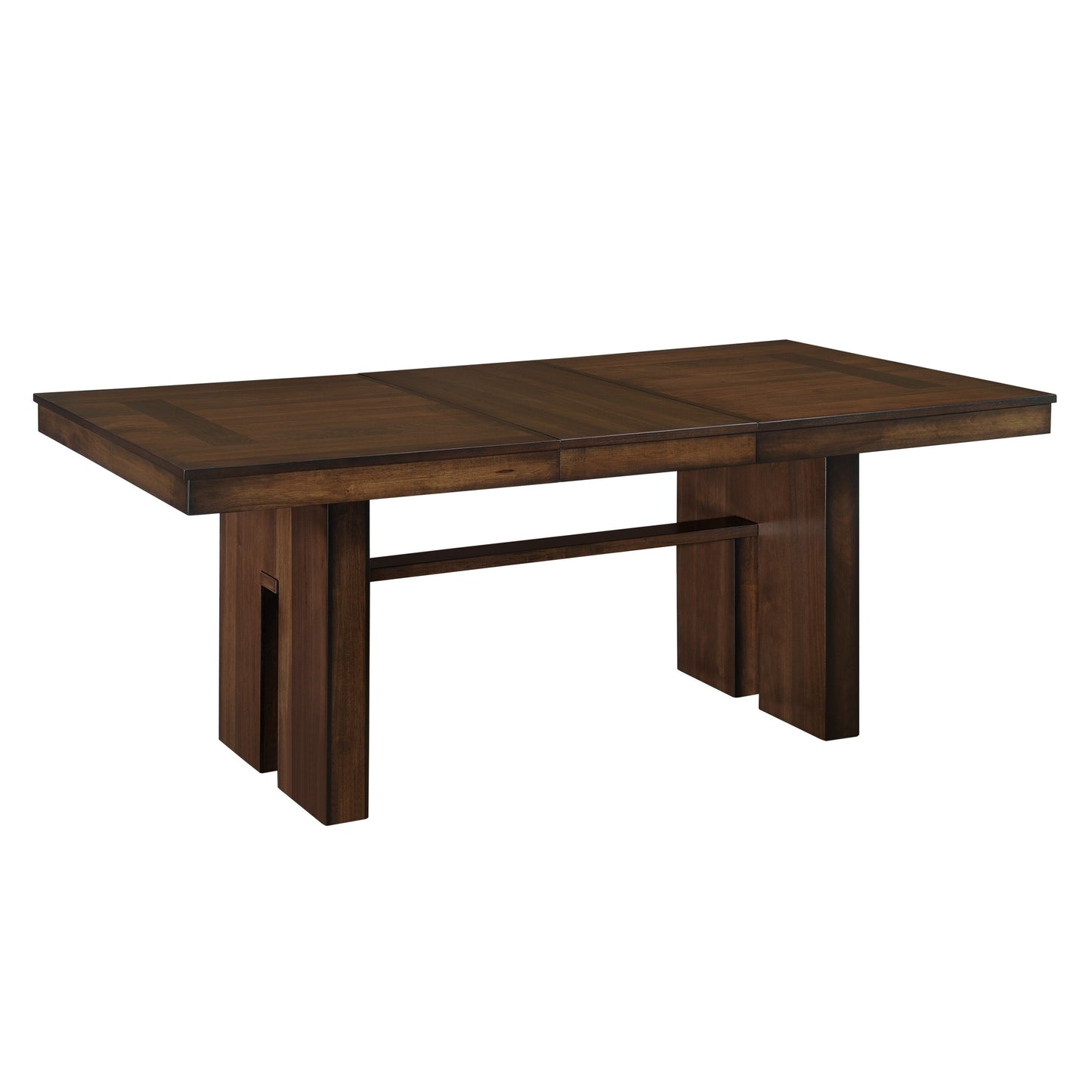 Sedley Walnut Extendable Dining Table - SET | 5415RF-78 | 5415RF-78B - Luna Furniture - Dallas Store