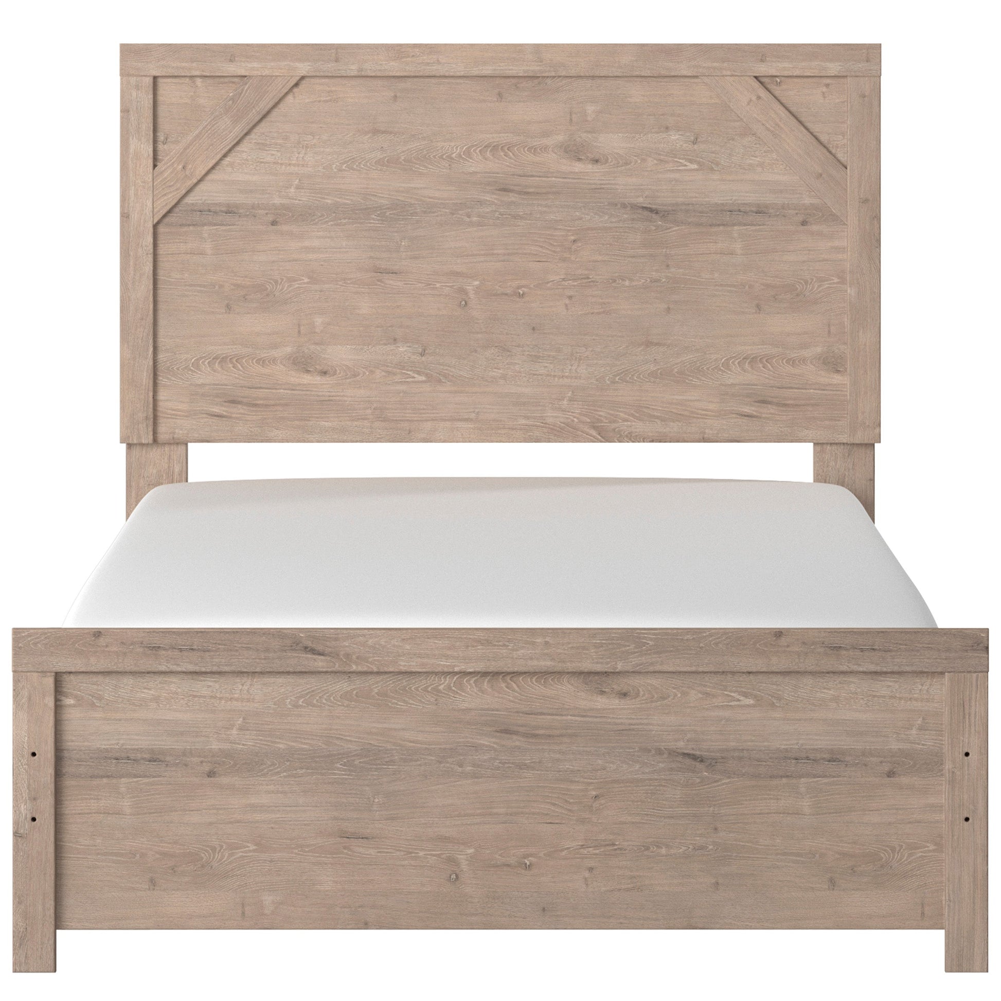Senniberg Light Brown/White Panel Youth Bedroom Set - SET | B1191-55 | B1191-86 | B1191-31 | B1191-36 | B1191-92 | B1191-44 - Luna Furniture - Dallas Store