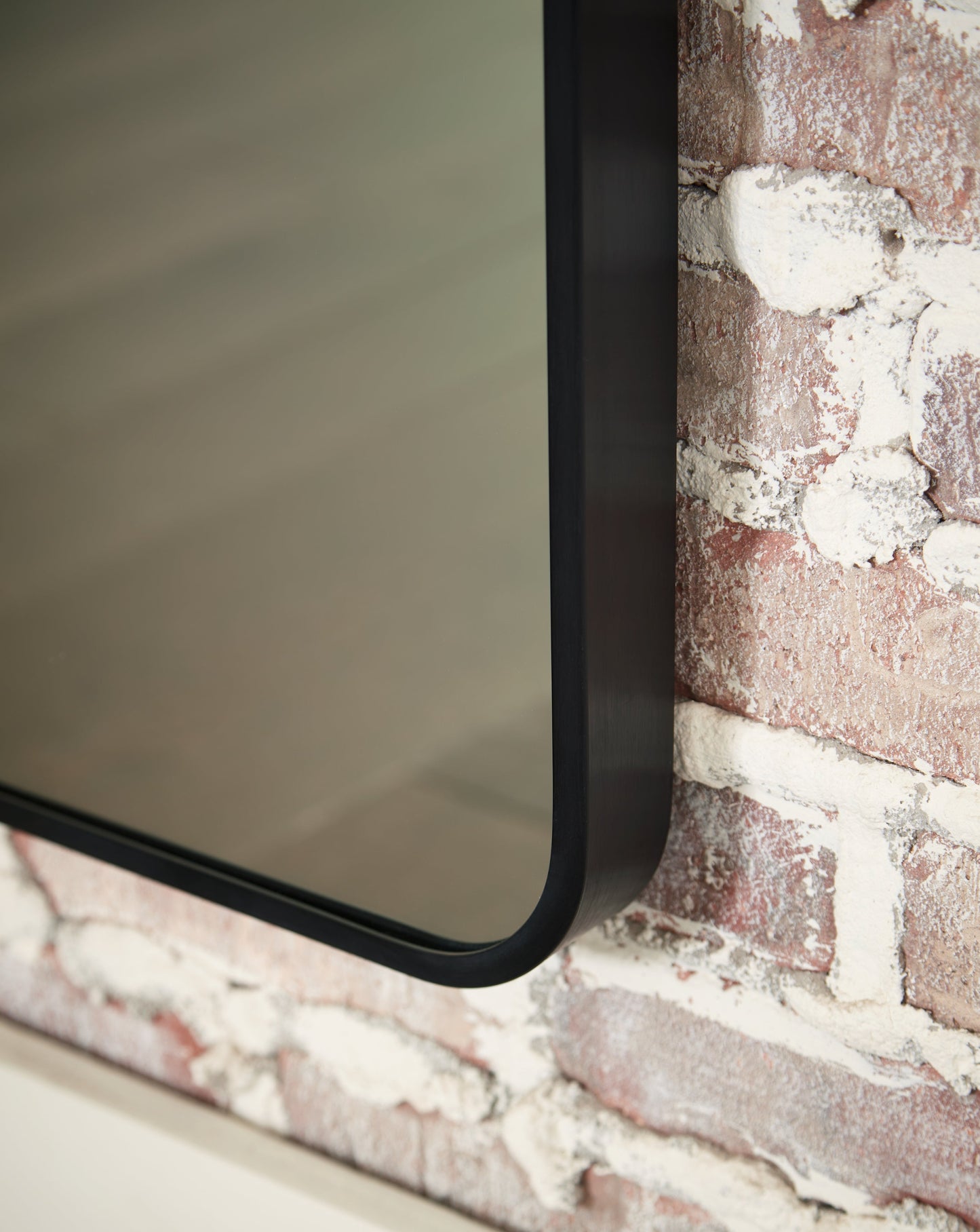 Sethall Black Floor Mirror - A8010307 - Luna Furniture - Dallas Store