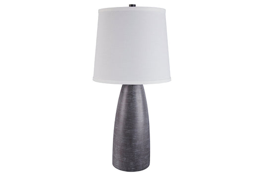 Shavontae Gray Table Lamp, Set of 2 - L243004 - Luna Furniture - Dallas Store