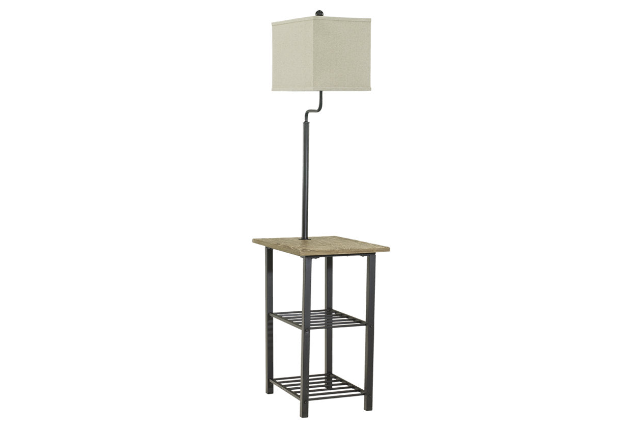 Shianne Black Floor Lamp - L734031 - Luna Furniture - Dallas Store