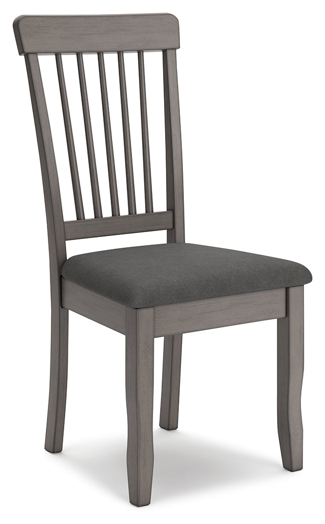 Shullden Gray Dining Chair, Set of 2 - D194-01 - Luna Furniture - Dallas Store