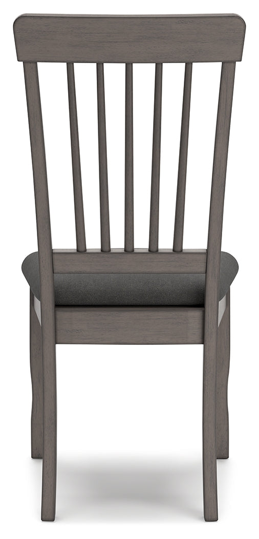 Shullden Gray Dining Chair, Set of 2 - D194-01 - Luna Furniture - Dallas Store