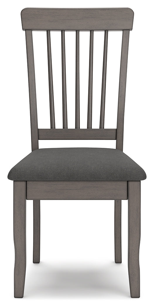 Shullden Gray Dining Chair, Set of 2 - D194-01 - Luna Furniture - Dallas Store