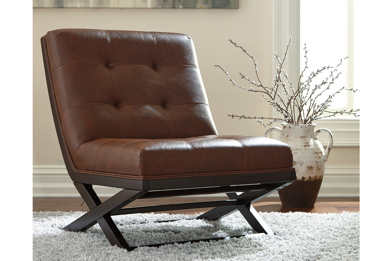Sidewinder Brown Accent Chair - A3000031 - Luna Furniture - Dallas Store