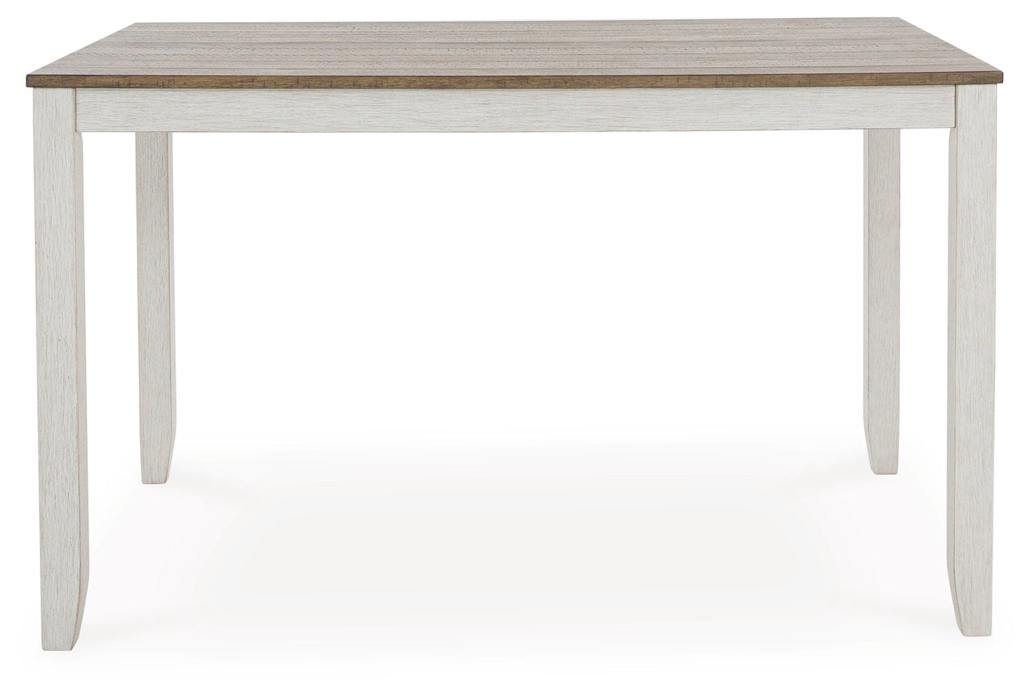Skempton White/Light 7-Piece Brown Counter Height Set - D394-423 - Luna Furniture - Dallas Store