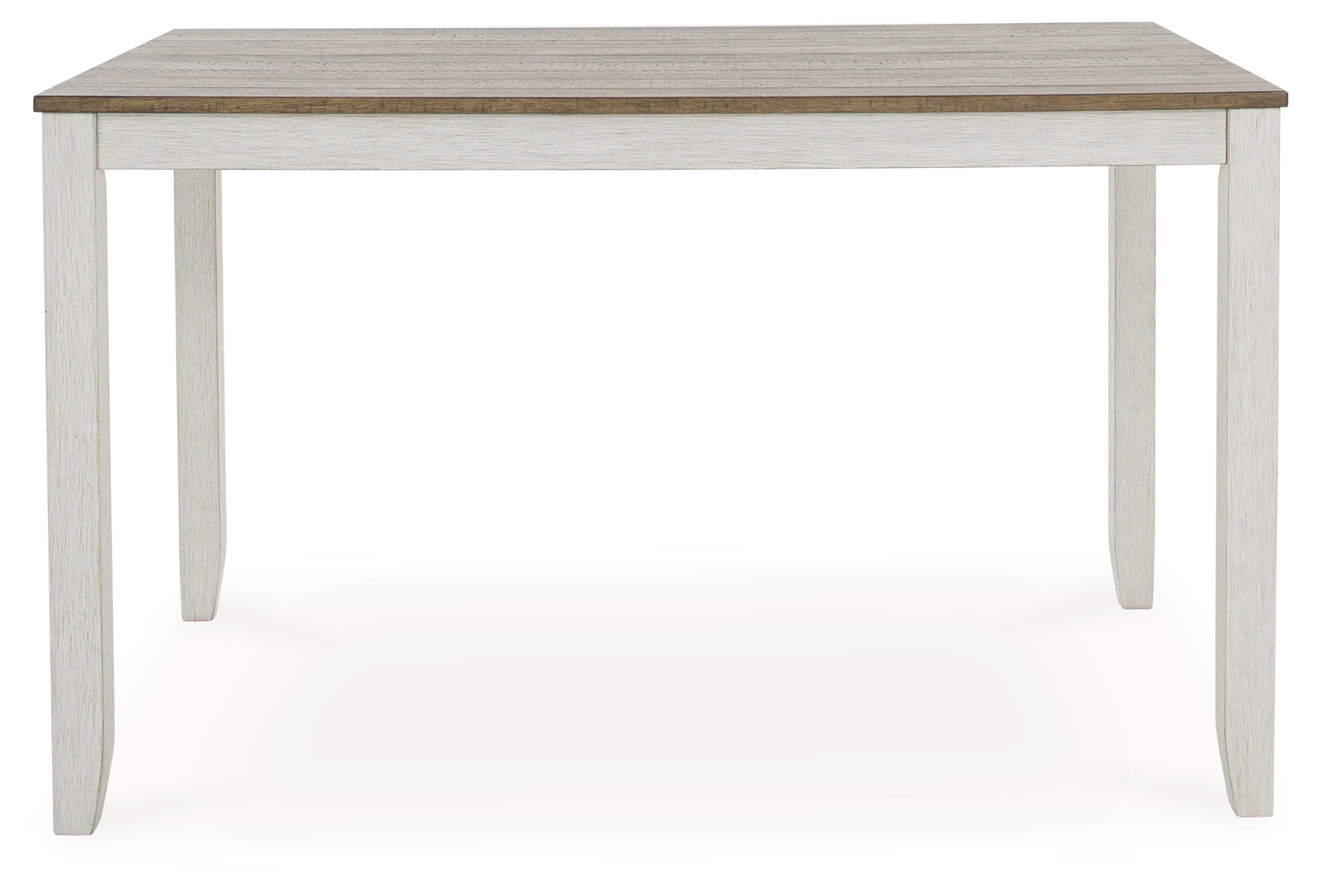 Skempton White/Light 7-Piece Brown Counter Height Set - D394-423 - Luna Furniture - Dallas Store