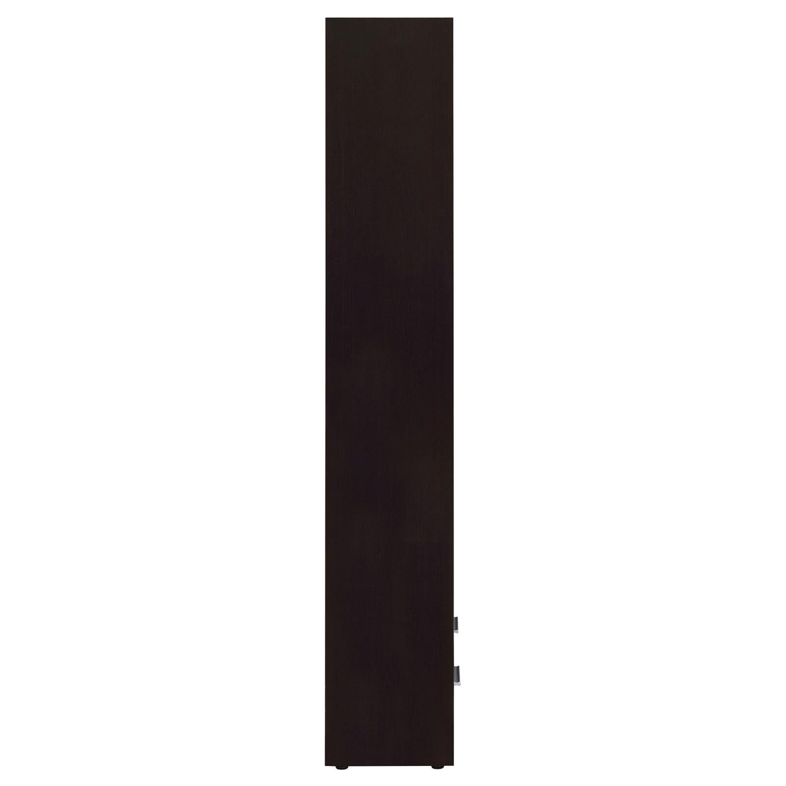 Skylar Cappuccino 5-Shelf Bookcase with Storage Drawer - 800905 - Luna Furniture - Dallas Store