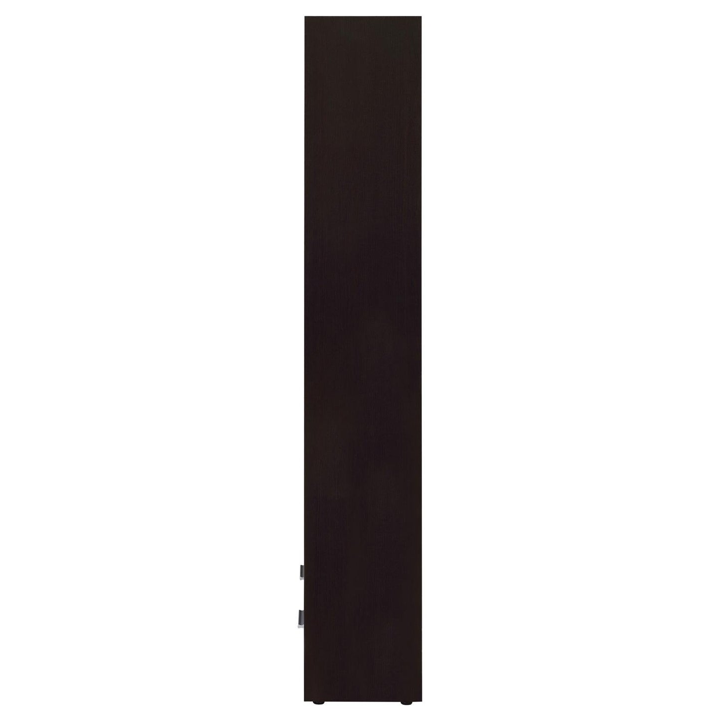 Skylar Cappuccino 5-Shelf Bookcase with Storage Drawer - 800905 - Luna Furniture - Dallas Store