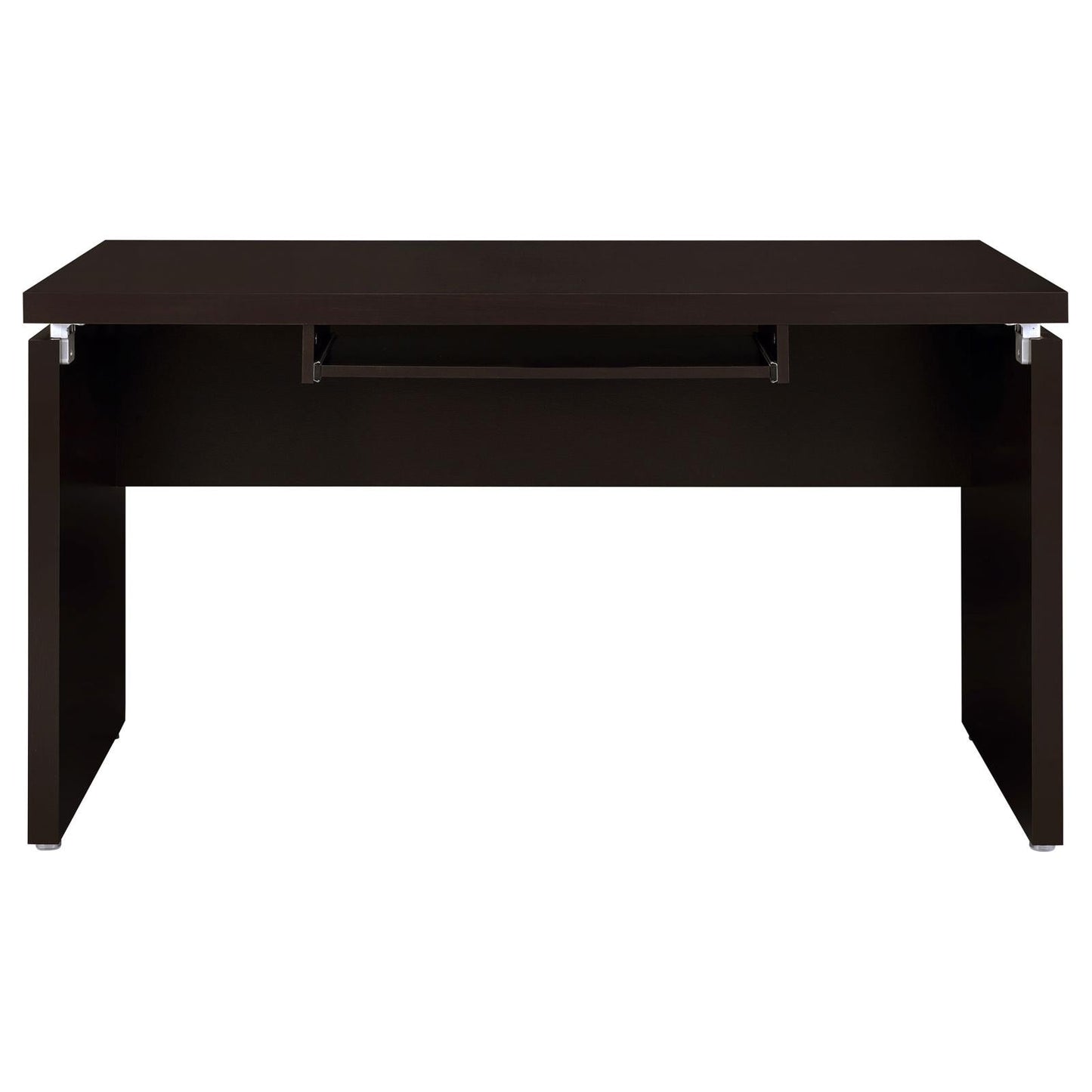 Skylar Cappuccino Computer Desk with Keyboard Drawer - 800891 - Luna Furniture - Dallas Store