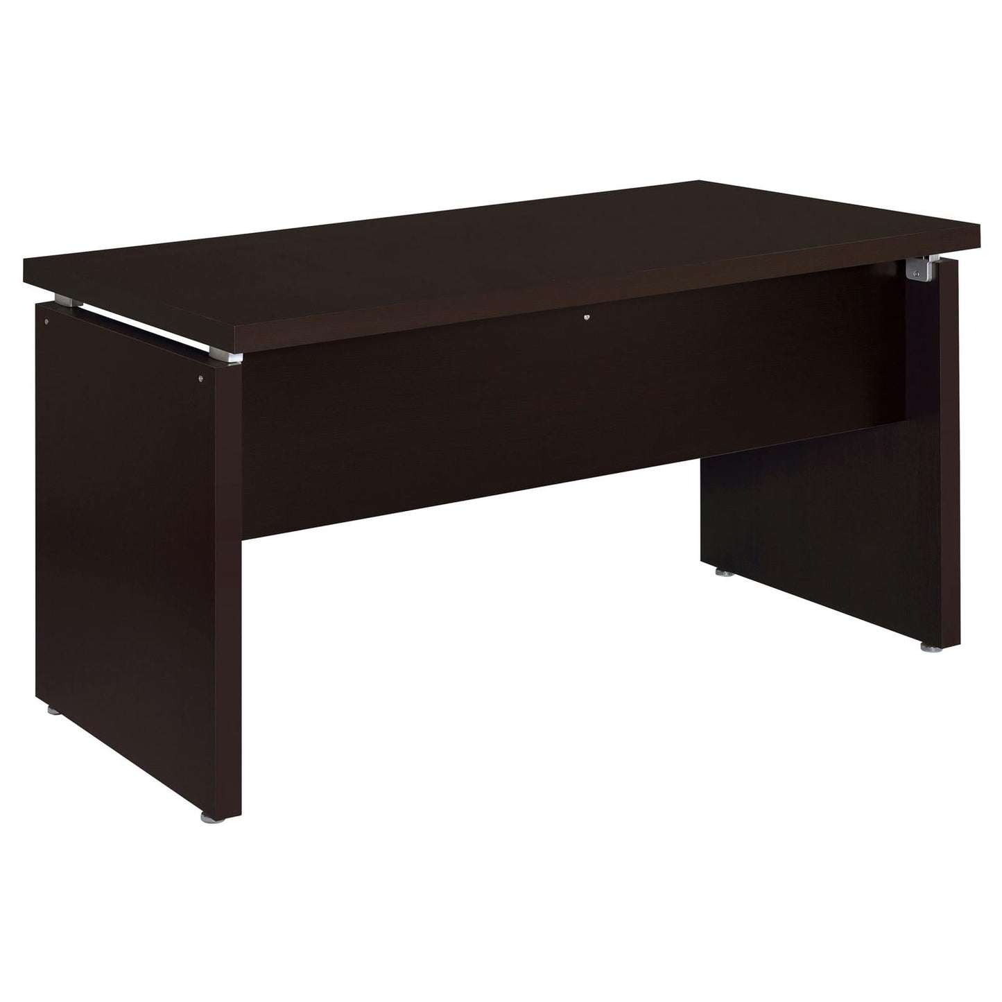 Skylar Cappuccino Computer Desk with Keyboard Drawer - 800891 - Luna Furniture - Dallas Store