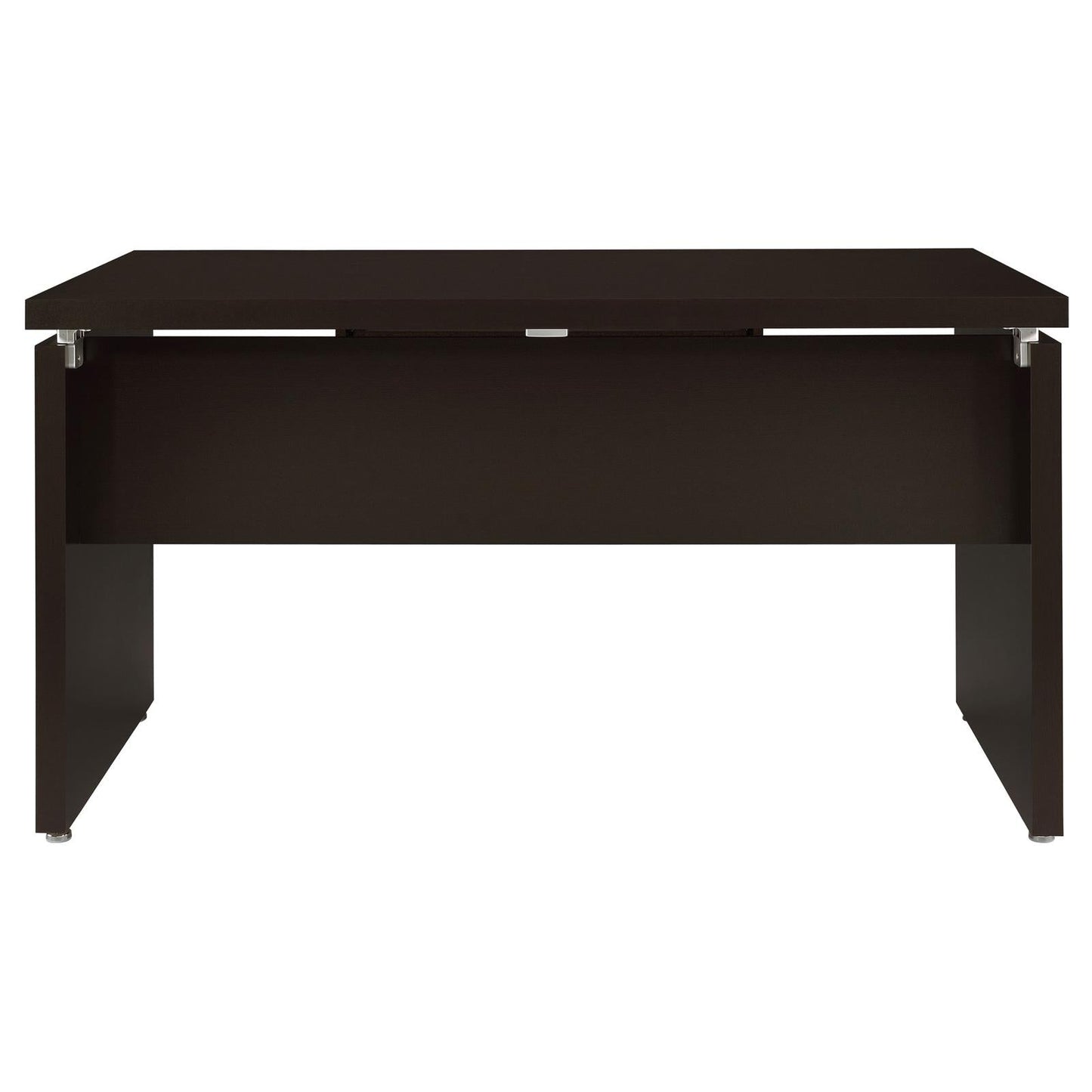 Skylar Cappuccino Computer Desk with Keyboard Drawer - 800891 - Luna Furniture - Dallas Store