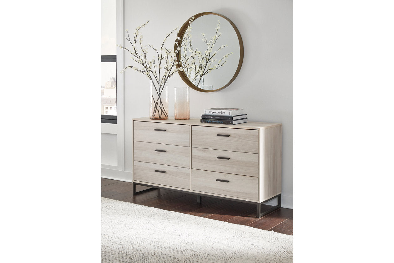 Socalle Light Natural Dresser - EB1864-231 - Luna Furniture - Dallas Store