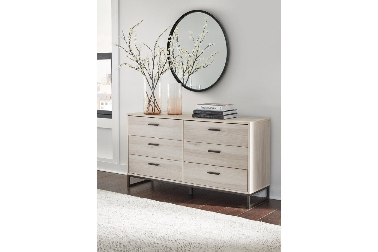 Socalle Light Natural Dresser - EB1864-231 - Luna Furniture - Dallas Store