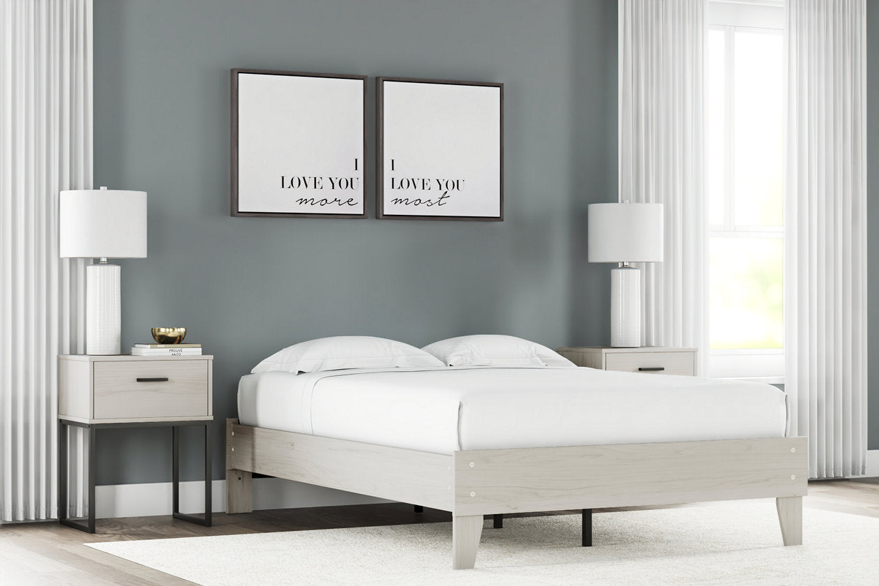 Socalle Light Natural Full Platform Bed - EB1864-112 - Luna Furniture - Dallas Store