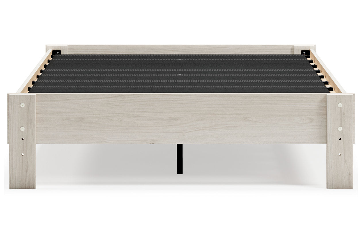 Socalle Light Natural Full Platform Bed - EB1864-112 - Luna Furniture - Dallas Store