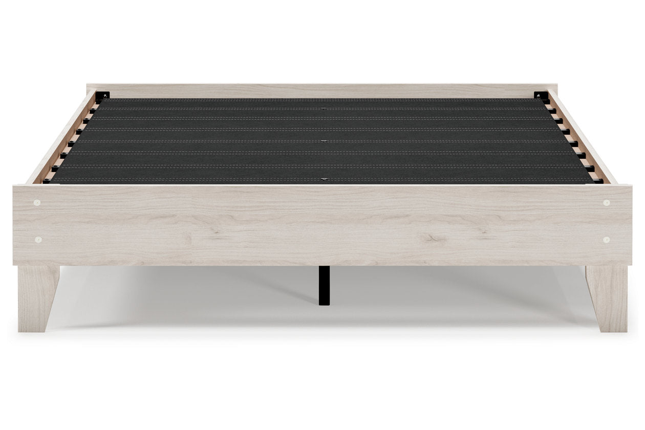 Socalle Light Natural Queen Platform Bed - EB1864-113 - Luna Furniture - Dallas Store