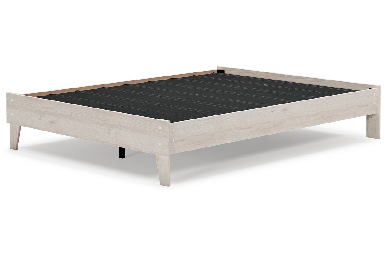 Socalle Light Natural Queen Platform Bed - EB1864-113 - Luna Furniture - Dallas Store