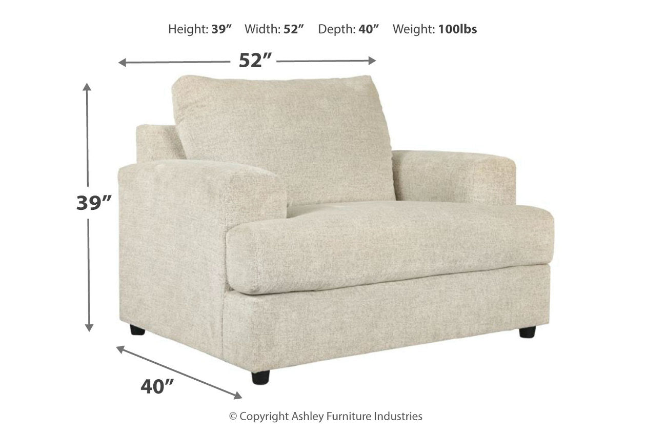 Soletren Stone Oversized Chair - 9510423 - Luna Furniture - Dallas Store