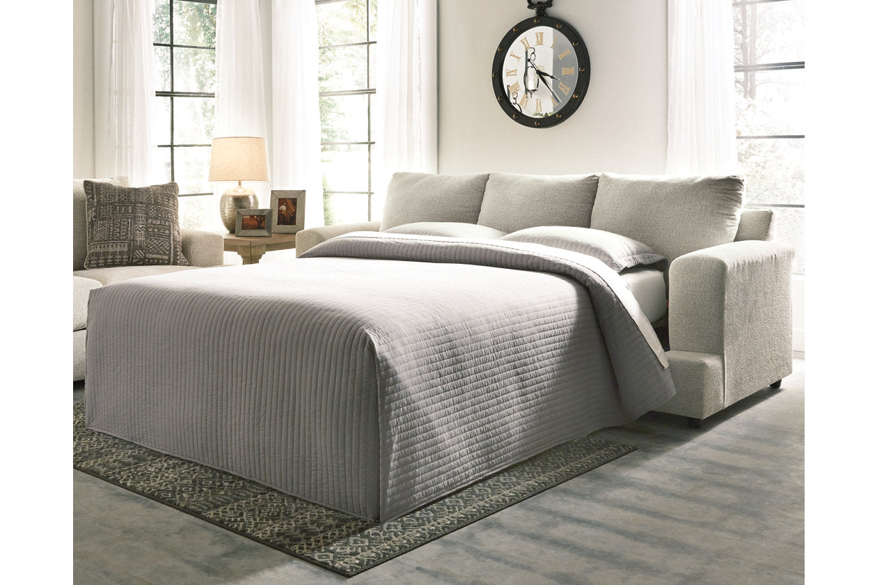 Soletren Stone Queen Sofa Sleeper - 9510439 - Luna Furniture - Dallas Store