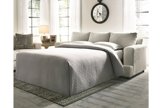 Soletren Stone Queen Sofa Sleeper - 9510439 - Luna Furniture - Dallas Store