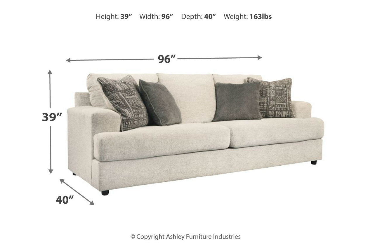 Soletren Stone Sofa - 9510438 - Luna Furniture - Dallas Store