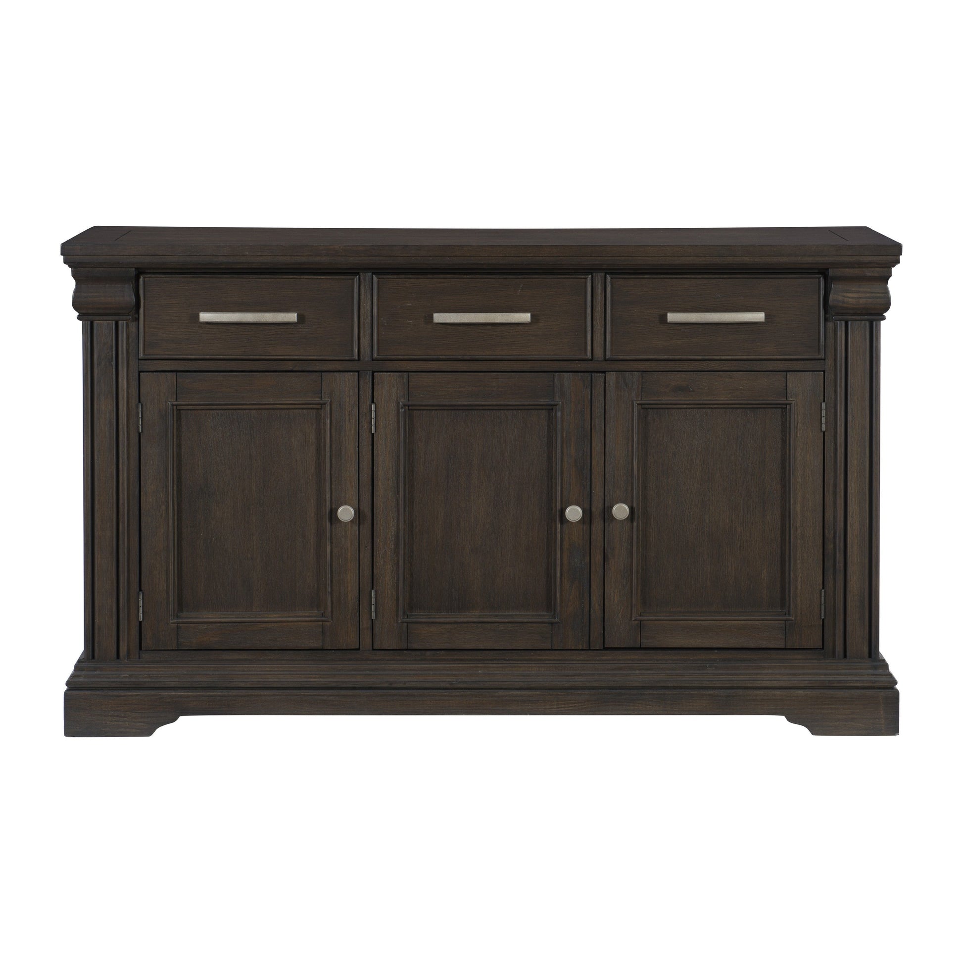 Southlake Wire Brushed Rustic Brown Server - 5741-40 - Luna Furniture - Dallas Store