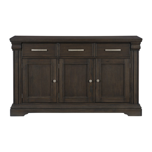 Southlake Wire Brushed Rustic Brown Server - 5741-40 - Luna Furniture - Dallas Store