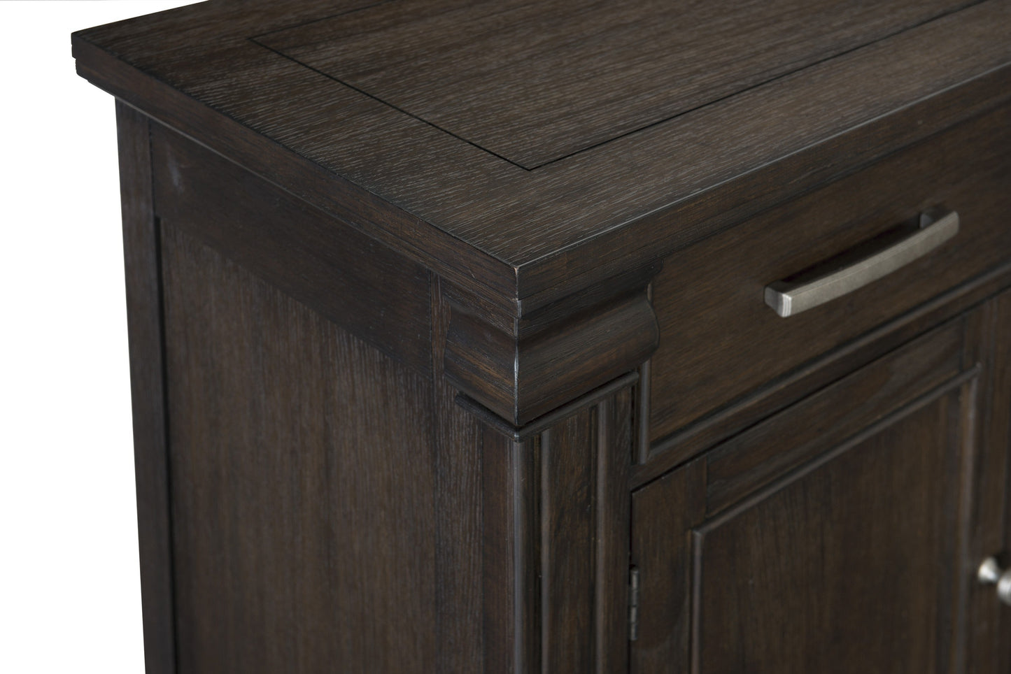 Southlake Wire Brushed Rustic Brown Server - 5741-40 - Luna Furniture - Dallas Store
