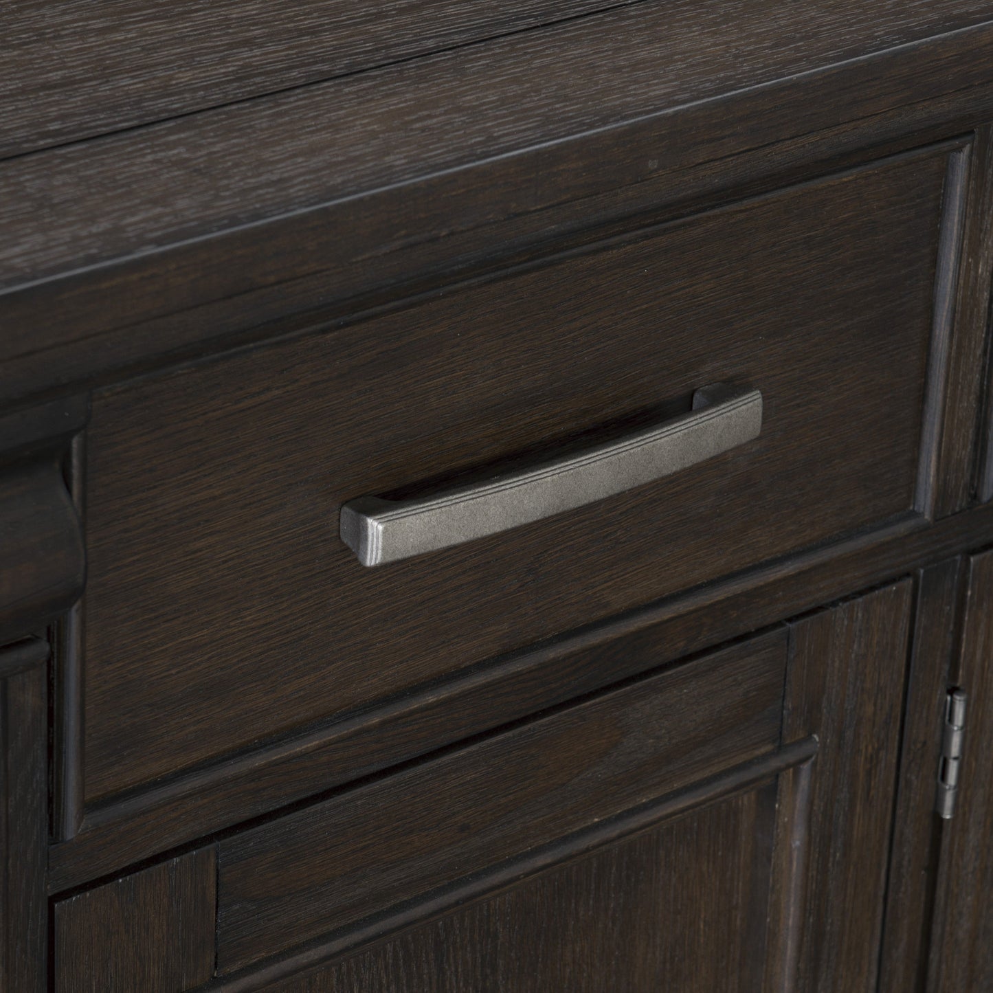 Southlake Wire Brushed Rustic Brown Server - 5741-40 - Luna Furniture - Dallas Store