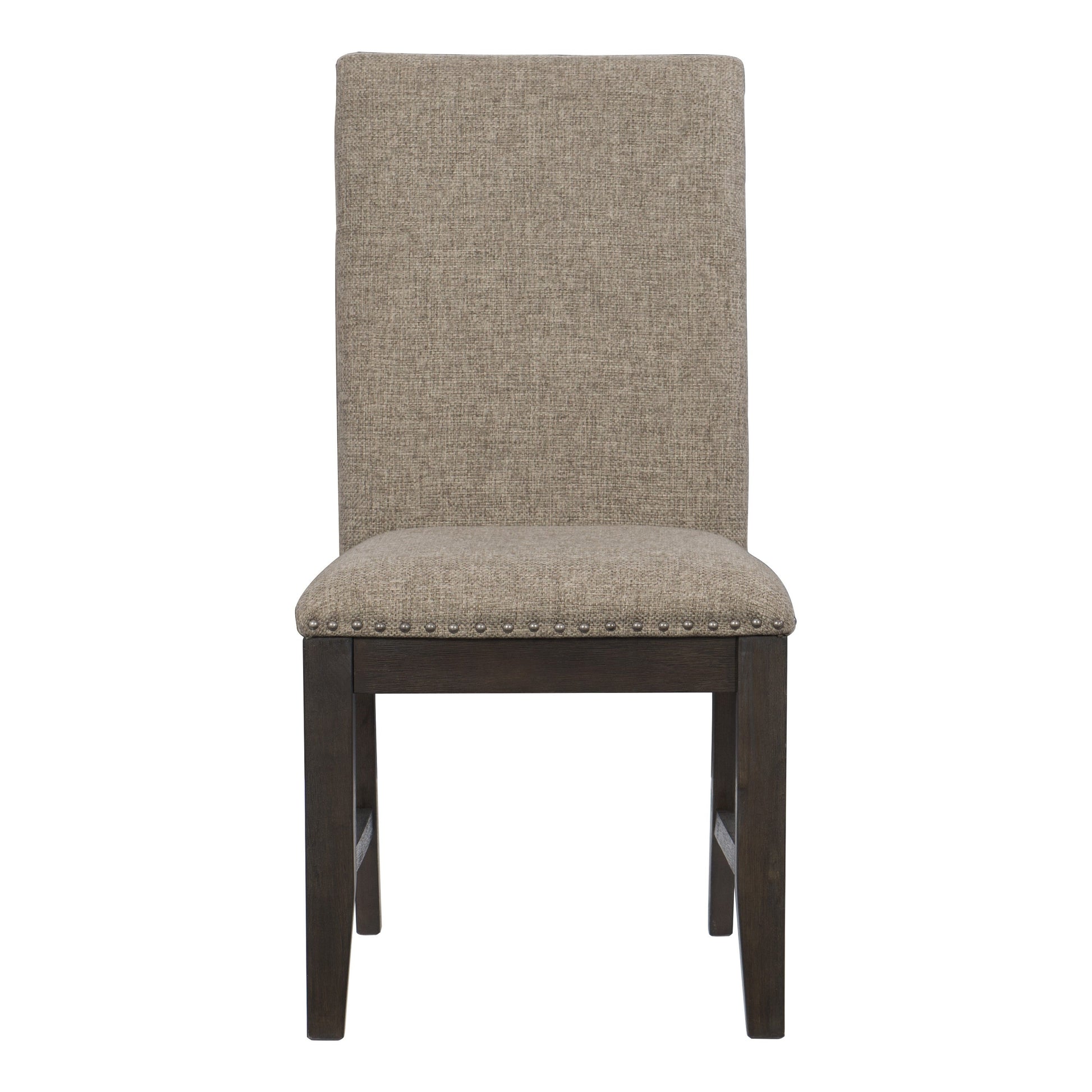 Southlake Wire Brushed Rustic Brown Side Chair, Set of 2 - 5741S - Luna Furniture - Dallas Store