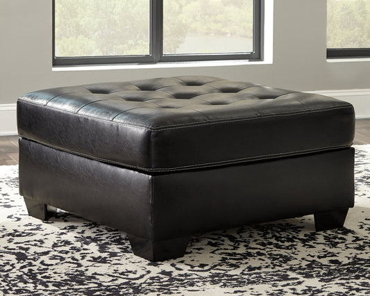 [SPECIAL] Jacurso Charcoal Oversized Ottoman - 9980408 - Luna Furniture - Dallas Store