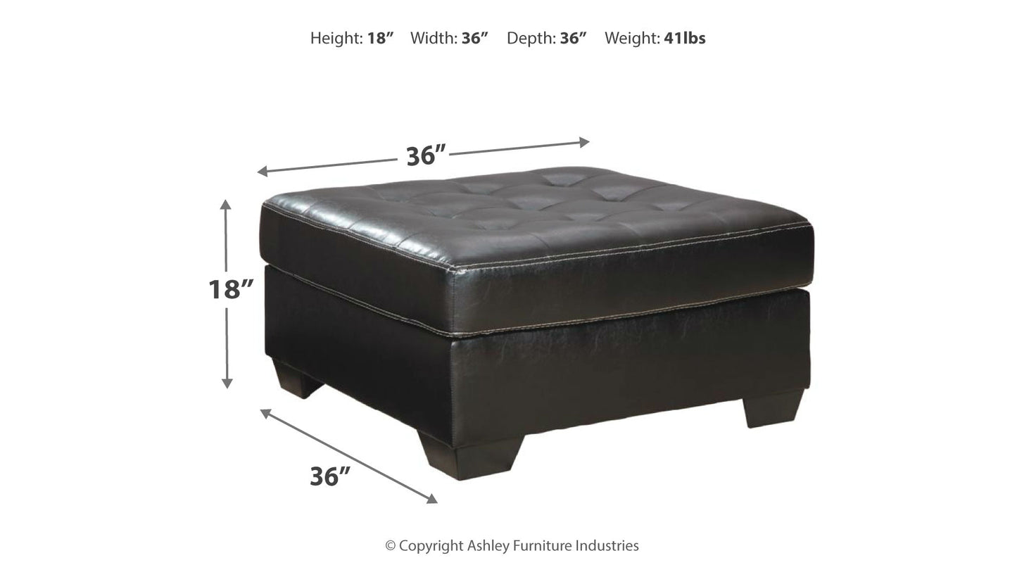 [SPECIAL] Jacurso Charcoal Oversized Ottoman - 9980408 - Luna Furniture - Dallas Store