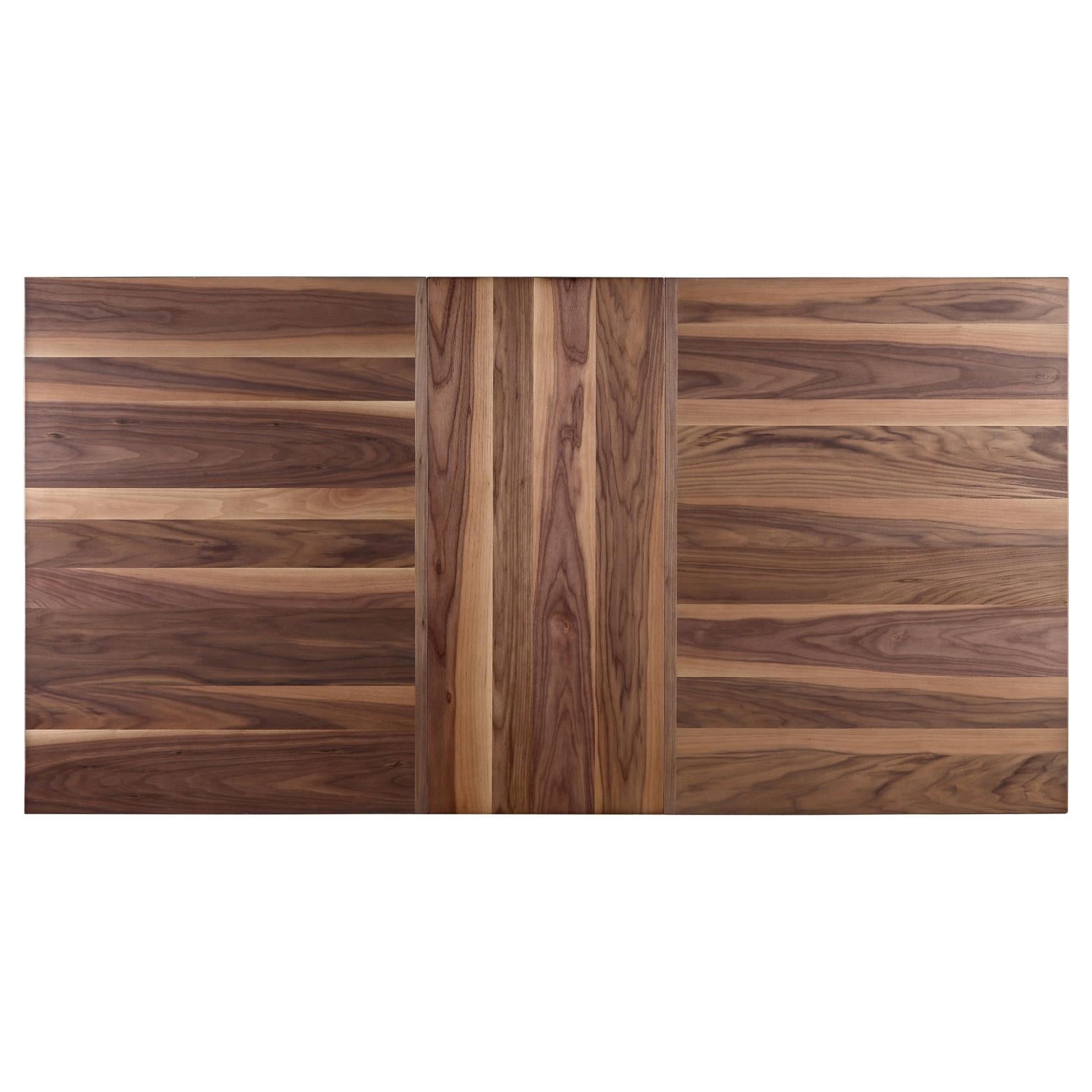 Spring Creek Natural Walnut Dining Table with Extension Leaf - 106581 - Luna Furniture - Dallas Store
