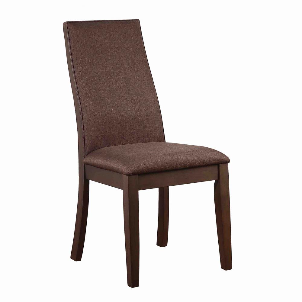 Spring Creek Rich Cocoa Brown Upholstered Side Chairs, Set of 2 - 106582 - Luna Furniture - Dallas Store