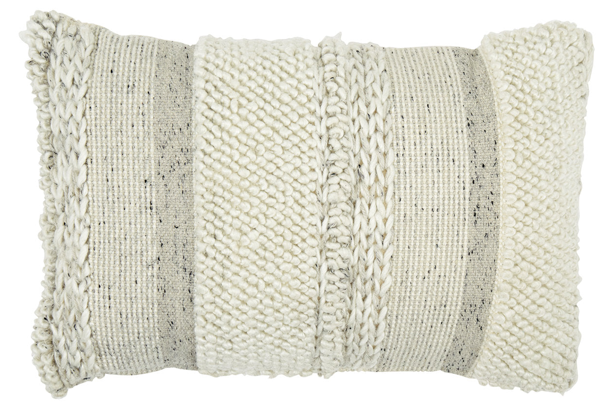 Standon Gray/White Pillow, Set of 4 - A1001005 - Luna Furniture - Dallas Store