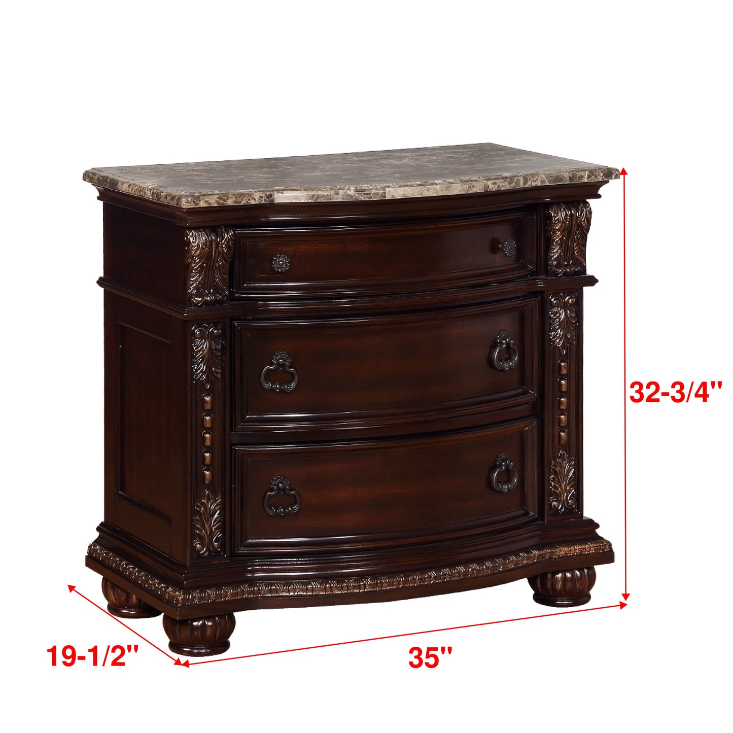 Stanley Cherry Brown Upholstered Sleigh Bedroom Set - SET | B1600B-Q-HB | B1600B-Q-FB | B1600B-KQ-HBLEG | B1600B-KQ-RAIL | B1600-1 | B1600-2 - Luna Furniture - Dallas Store