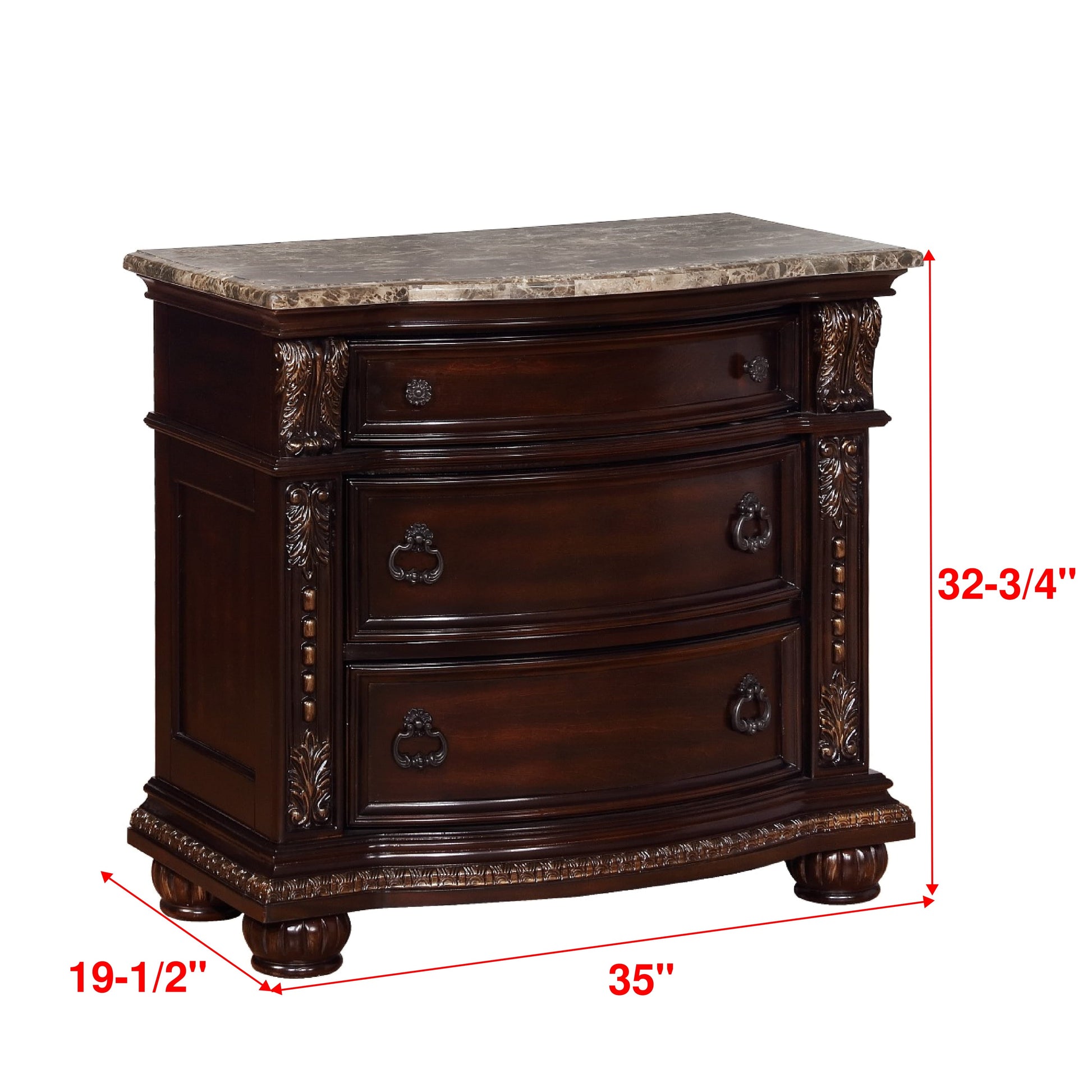 Stanley Cherry Brown Upholstered Sleigh Bedroom Set - SET | B1600B-Q-HB | B1600B-Q-FB | B1600B-KQ-HBLEG | B1600B-KQ-RAIL | B1600-1 | B1600-2 - Luna Furniture - Dallas Store
