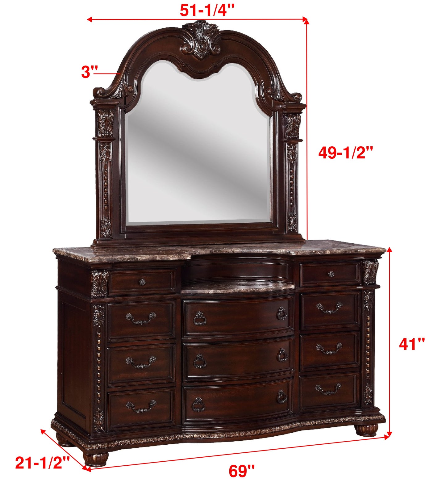 Stanley Cherry Brown Upholstered Sleigh Bedroom Set - SET | B1600B-Q-HB | B1600B-Q-FB | B1600B-KQ-HBLEG | B1600B-KQ-RAIL | B1600-1 | B1600-2 - Luna Furniture - Dallas Store