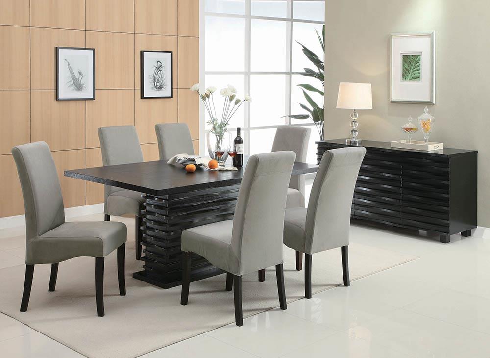 Stanton 3-Drawer Rectangular Server Black - 102065 - Luna Furniture - Dallas Store