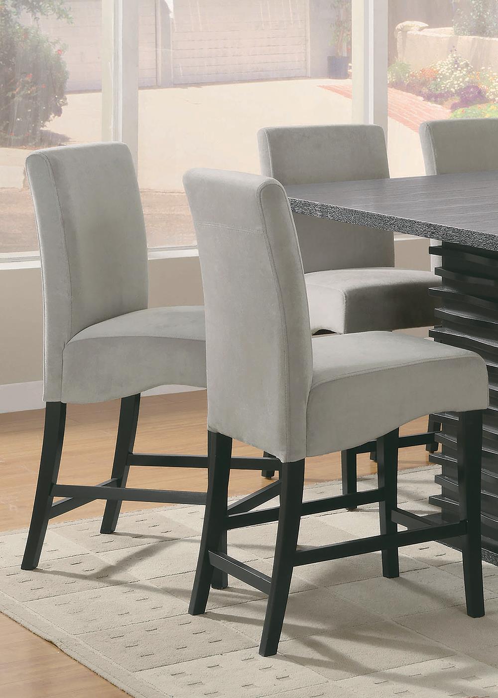 Stanton Black Square Counter Table - 102068 - Luna Furniture - Dallas Store