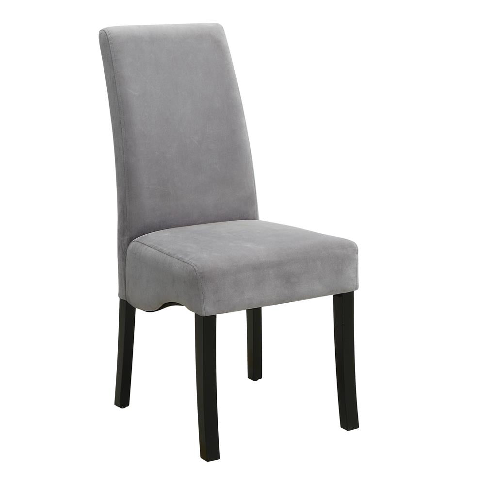 Stanton Gray Upholstered Side Chairs, Set of 2 - 102062 - Luna Furniture - Dallas Store