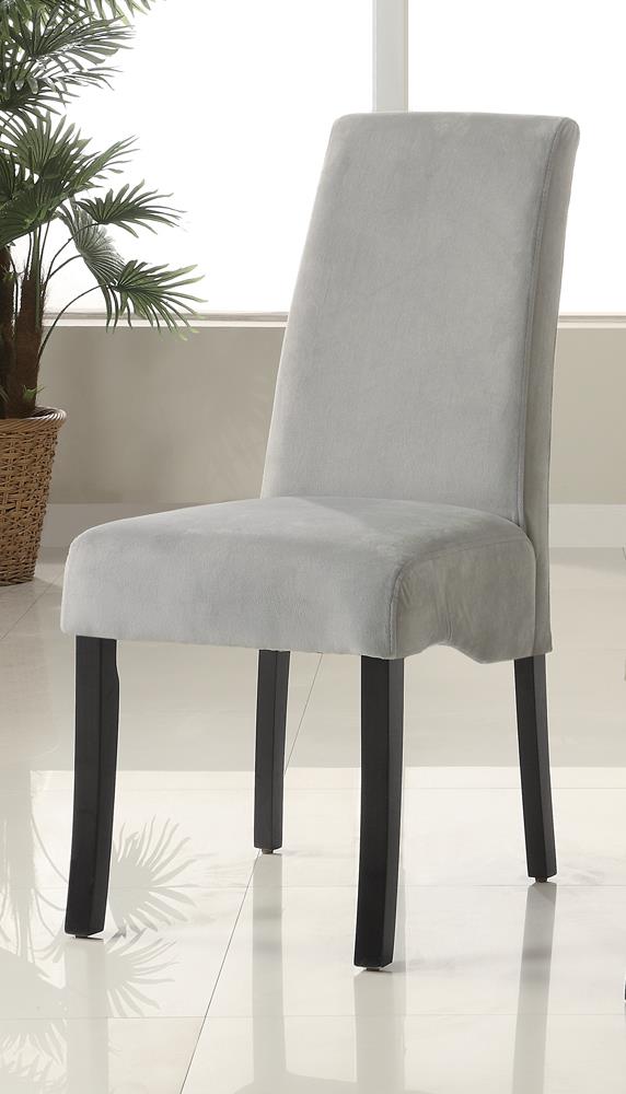 Stanton Gray Upholstered Side Chairs, Set of 2 - 102062 - Luna Furniture - Dallas Store