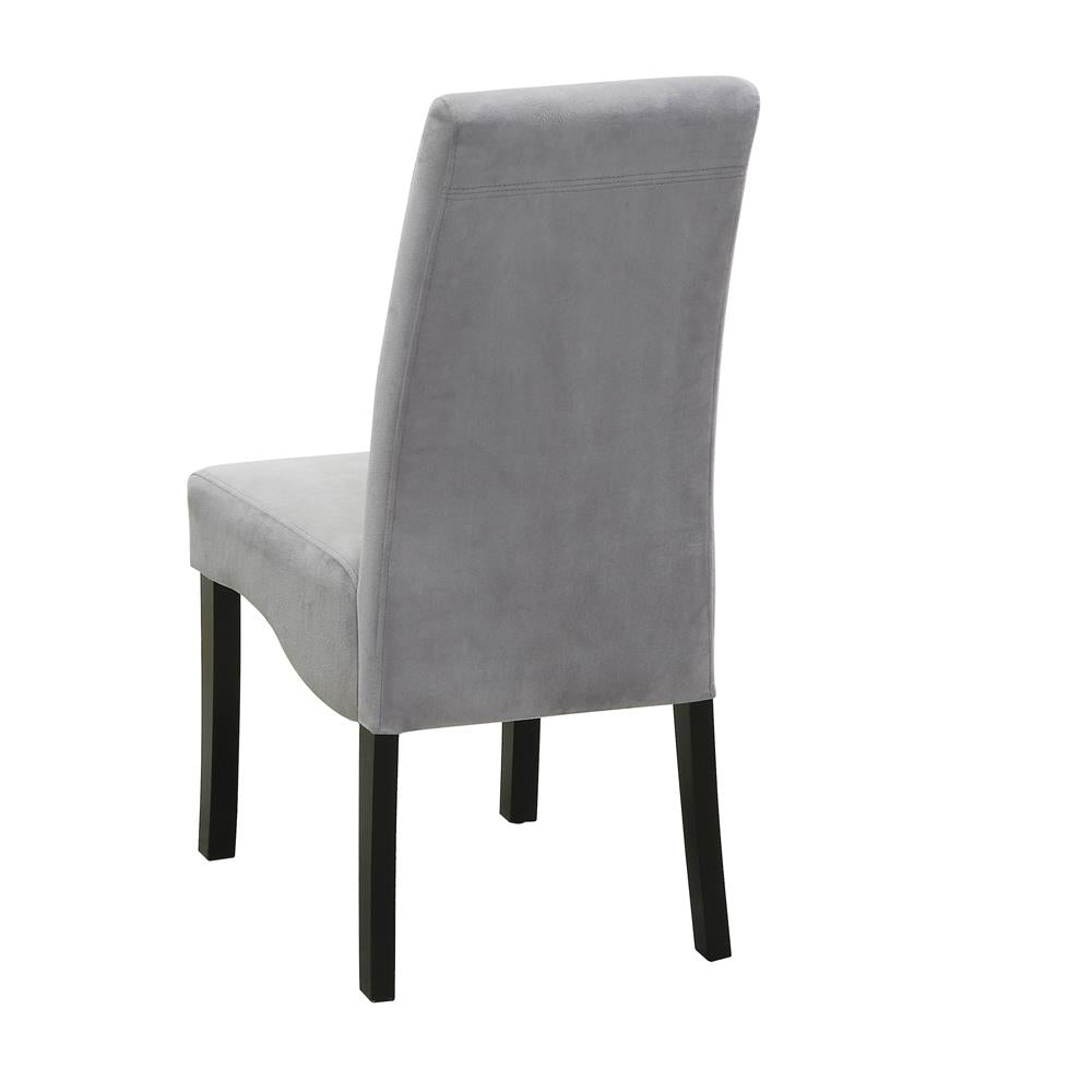 Stanton Gray Upholstered Side Chairs, Set of 2 - 102062 - Luna Furniture - Dallas Store