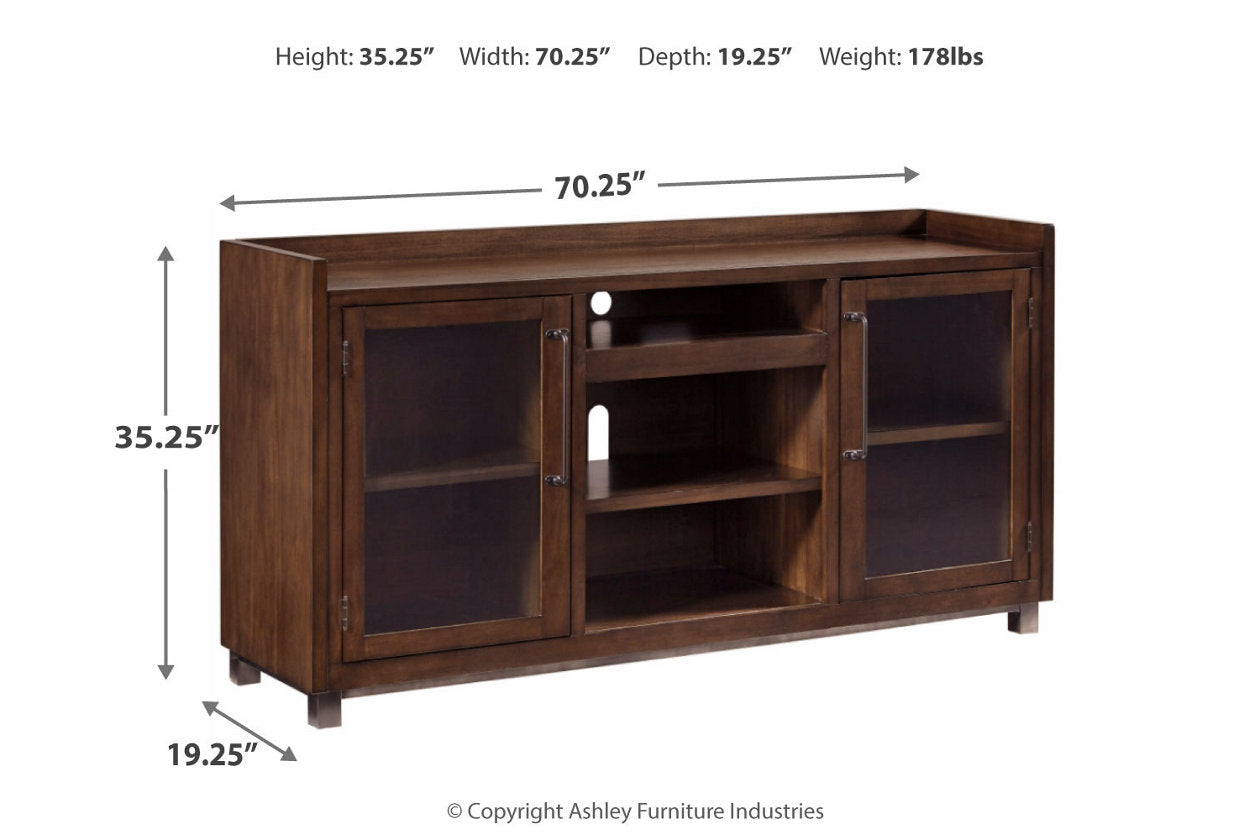 Starmore Brown 70" TV Stand - W633-68 - Luna Furniture - Dallas Store