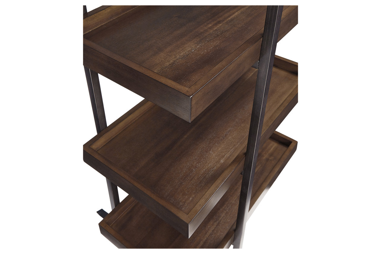 Starmore Brown/Gunmetal 3-Piece Entertainment Center - SET | W633-34(2) | W633-68 - Luna Furniture - Dallas Store