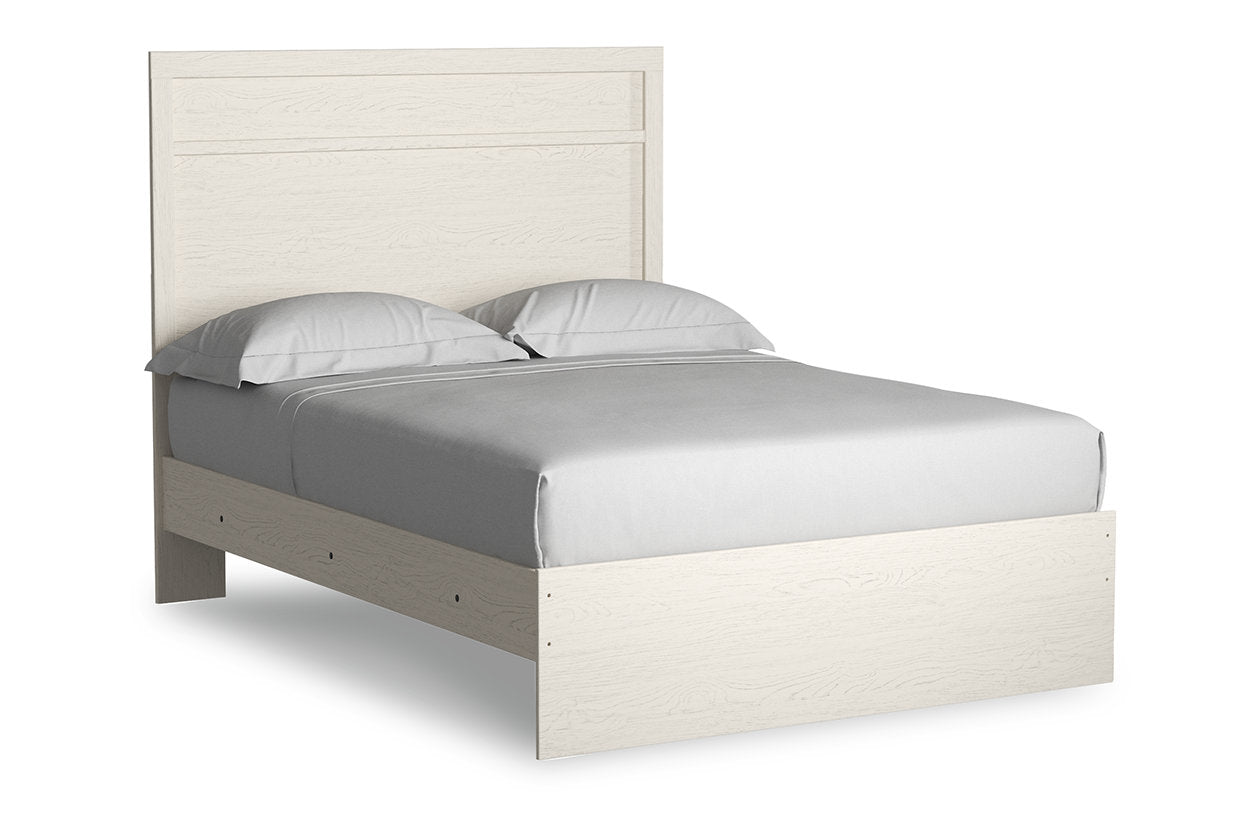 Stelsie White Full Panel Bed - SET | B2588-55 | B2588-86 - Luna Furniture - Dallas Store