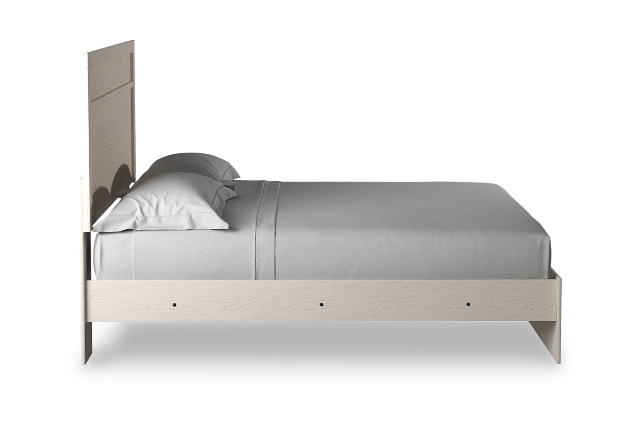 Stelsie White King Panel Bed - SET | B2588-72 | B2588-97 - Luna Furniture - Dallas Store