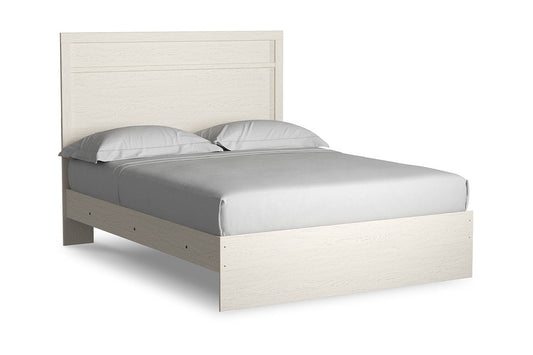 Stelsie White Queen Panel Bed - SET | B2588-71 | B2588-96 - Luna Furniture - Dallas Store