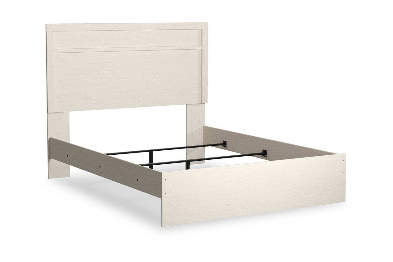 Stelsie White Queen Panel Bed - SET | B2588-71 | B2588-96 - Luna Furniture - Dallas Store